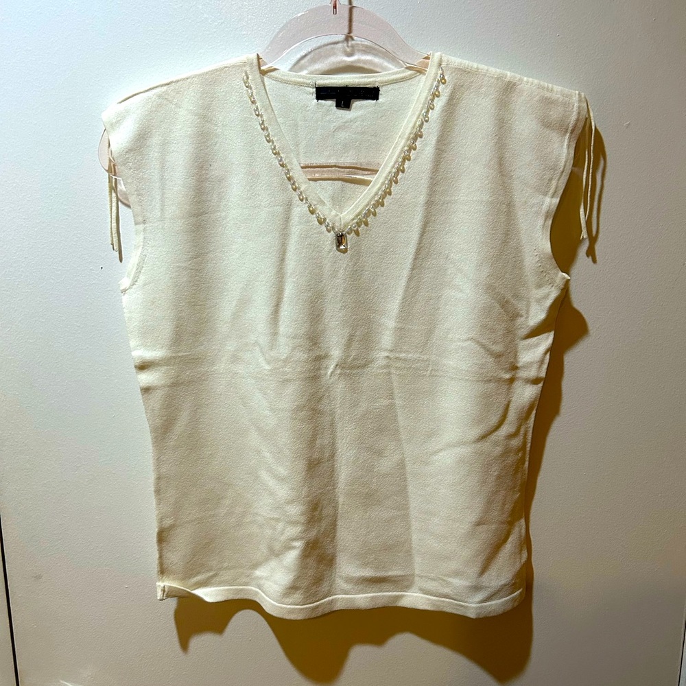 Pierre New York Cream Blouse